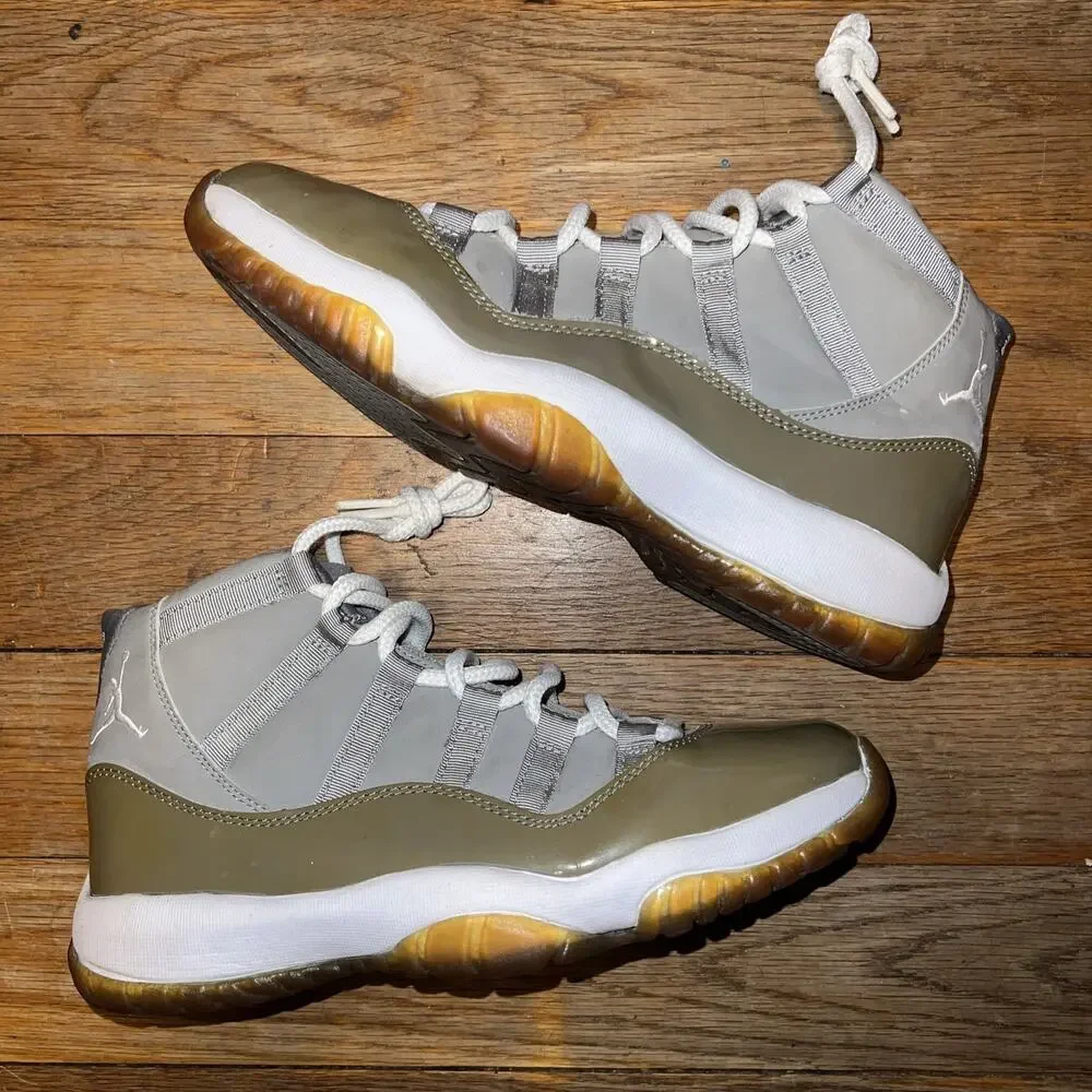 Nike Air Jordan 11 XI OG 2001 Cool Grey Men Size 8/Women 9.5 RARE.gray.klaws